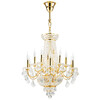 Миниатюра фото подвесная люстра lightstar classic 700162 золотая | 220svet.ru