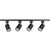 Миниатюра фото комплект однофазной трековой системы эра tr70-gu10-set-4-1 bk б0063956 | 220svet.ru