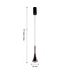 Миниатюра фото подвесной светодиодный светильник favourite tolva 4292-1p | 220svet.ru