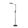 Миниатюра фото торшер lumion genri 8332/15fl темно-серый | 220svet.ru