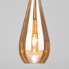 Миниатюра фото подвесной светильник eurosvet ilario 50202/1 янтарный | 220svet.ru