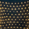 Миниатюра фото светодиодная сеть с колпачком 2 x 3 м тепло-белая 220в, 384 led, провод черный пвх, ip65 ltc ntl384cap-11-2ww | 220svet.ru