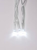 Миниатюра фото светодиодная гирлянда uniel бахрома 220v белый uld-b1805-048/dta white ip20 ul-00005275 | 220svet.ru