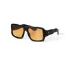 Миниатюра фото солнцезащитные очки kansas - yellow gradient seletti oks01-by | 220svet.ru