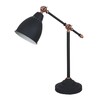 Миниатюра фото настольная лампа arte lamp braccio a2054lt-1bk | 220svet.ru