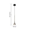 Миниатюра фото подвесной светодиодный светильник favourite klokken 4408-1p | 220svet.ru