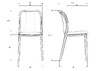 Миниатюра фото набор 3 шт стул обеденный dobrin adam lmzl-pp669-n3_p_black-13352 | 220svet.ru