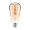 Миниатюра фото филаментная светодиодная лампа dimmable  5w 2700k e27 тонированная elektrostandard ble2746 | 220svet.ru