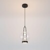 Миниатюра фото подвесной светодиодный светильник eurosvet frasco 50267/1 led черный | 220svet.ru