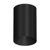 Миниатюра фото накладной светодиодный светильник italline it02-027 black 3000k | 220svet.ru