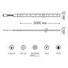 Миниатюра фото лента gauss 6w/m 30led/m 5050smd разноцветный 5m bt012 | 220svet.ru