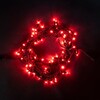 Миниатюра фото гирлянда нить 10м красная 220в, 100 led, провод черный каучук, ip65 ltc ll100-1-2r | 220svet.ru