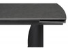 Миниатюра фото керамический стол раскладной woodville готланд ink gray / черный 588030 | 220svet.ru
