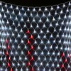 Миниатюра фото светодиодная сеть 2 x 2 м разноцветная с контроллером 220в, 400 led, провод белый каучук, ip65 ltc aug400-11-4eprgb | 220svet.ru