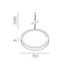 Миниатюра фото мебельный светильник 4000к 12v 25w 1250lm mobiled lightstar 036540-5 | 220svet.ru