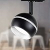Миниатюра фото трековый светильник однофазный эра round tr47-gx53 bk б0054156 | 220svet.ru