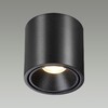 Миниатюра фото потолочный светильник odeon light redo 6619/10cl черный | 220svet.ru