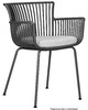 Миниатюра фото стул обеденный dobrin ross lmzl-pp778f_m_gr-04-12643 | 220svet.ru