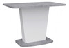 Миниатюра фото стол деревянный раскладной woodville комфорт цемент светлый / белый 608569 | 220svet.ru