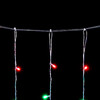 Миниатюра фото гирлянда занавес облегченный 3 x 2 м разноцветный 220в, 600 led, провод прозрачный пвх, ip20 ltc pcl601not-10-2m | 220svet.ru