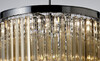 Миниатюра фото люстра odeon 10b chrome/amber | 220svet.ru