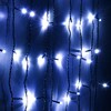 Миниатюра фото светодиодная гирлянда eurosvet занавес 230v белый | 220svet.ru