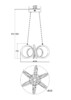 Миниатюра фото подвесная светодиодная люстра freya jumbo fr6047pl-l120w | 220svet.ru