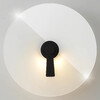 Миниатюра фото бра crystal lux chiaroscuro ap6w led black | 220svet.ru
