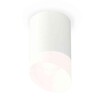 Миниатюра фото комплект накладного светильника ambrella light techno spot xs7421026 swh/fr белый песок/белый матовый (c7421, n7175) | 220svet.ru