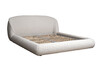 Миниатюра фото кровать palazzo двуспальная рогожка светло-бежевая garda decor palazzo-160-norton svbeg | 220svet.ru