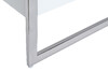 Миниатюра фото тумба с 2-мя ящиками белая/хром garda decor kfg104 | 220svet.ru