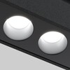 Миниатюра фото трековый магнитный светодиодный светильник maytoni points exility tr031-4-18wtw-dd2-b | 220svet.ru
