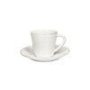 Миниатюра фото чайная пара costa nova nocs01-whe(nocs01-02203b) | 220svet.ru