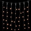 Миниатюра фото гирлянда занавес 2 x 3 м экстра тепло-белый 220в, 600 led, провод черный пвх, ip54 ltc pcl602-11-2eww | 220svet.ru