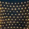 Миниатюра фото светодиодная сеть 2 x 2 м тепло-белая 24в, 256 led, провод черный пвх, ip54 ltc ntl256m-11-1ww | 220svet.ru