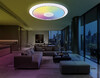 Миниатюра фото музыкальный светодиодный светильник c подсветкой rgb ambrella light orbital fz710 | 220svet.ru