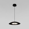 Миниатюра фото подвесной светодиодный светильник eurosvet 90328/1 черный | 220svet.ru