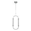Миниатюра фото подвесной светодиодный светильник indigo ellisse 14005/1p chrome v000027l | 220svet.ru