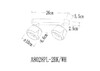 Миниатюра фото спот arte lamp amaks a8028pl-2bk | 220svet.ru
