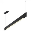 Миниатюра фото подвесной светодиодный светильник с пультом ду novotech iter 359548 черный | 220svet.ru