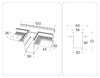 Миниатюра фото коннектор t-образный встраиваемый ambrella light track system magnetic 220v gl1041 | 220svet.ru