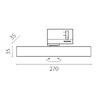 Миниатюра фото трековый светодиодный светильник 20w 4000k 120° белый lilla lightstar quattro 220v lilla  202046-4w | 220svet.ru
