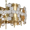 Миниатюра фото подвесная люстра indigo delizia 12047/6p brass v000571 | 220svet.ru