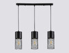 Миниатюра фото подвесной светильник ambrella light traditional loft tr8501/3 bk | 220svet.ru