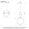 Миниатюра фото подвесной светильник lussole lsp-8590 | 220svet.ru