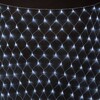 Миниатюра фото светодиодная сеть 2 x 2 м белая с контроллером 220в, 256 led, провод прозрачный пвх, ip54 ltc ntl256c-10-2w | 220svet.ru
