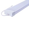 Миниатюра фото подвесной линейный светодиодный светильник uniel ulo-k21a 40w/4000k/l125/k ip65 white ul-00013700 | 220svet.ru