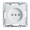 Миниатюра фото розетка feron stekker эрна б/з 10a 250v с защитной шторкой белый pst10-9109-01 39316 | 220svet.ru