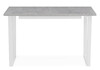 Миниатюра фото стол деревянный woodville лота лофт 120 25 мм бетон / белый матовый 489648 | 220svet.ru