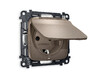 Миниатюра фото розетка ambrella volt quant omega mo638010 | 220svet.ru